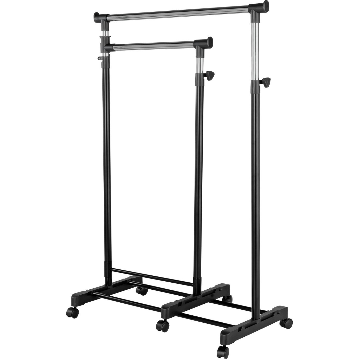 Argos Home Clothes Rail with Lower Swing Out Rail - Black - image 1