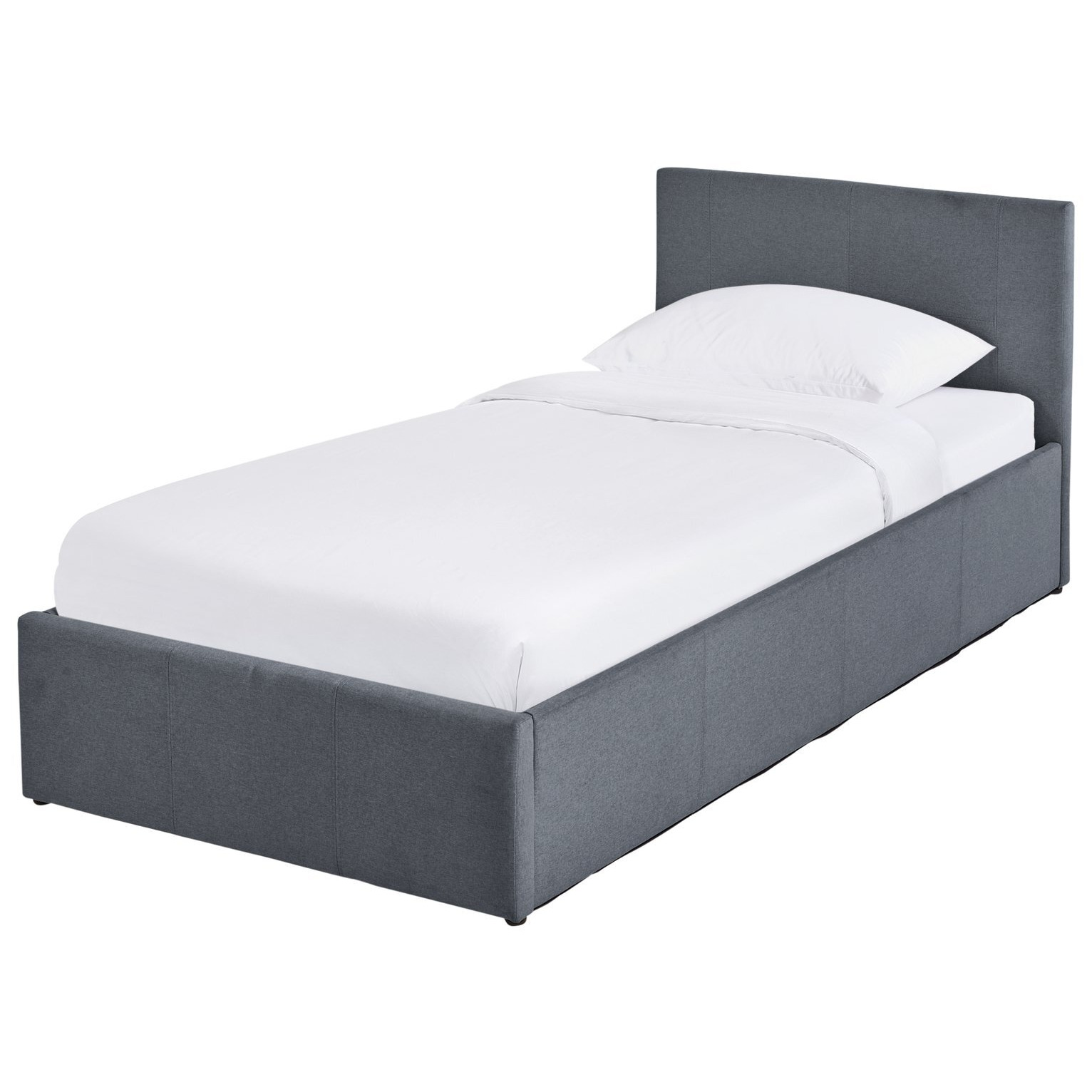 Habitat Heathdon End Open Ottoman Single Bed Frame - Grey