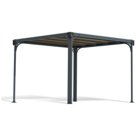 Palram Canopia Milano 3000 Gazebo - Grey