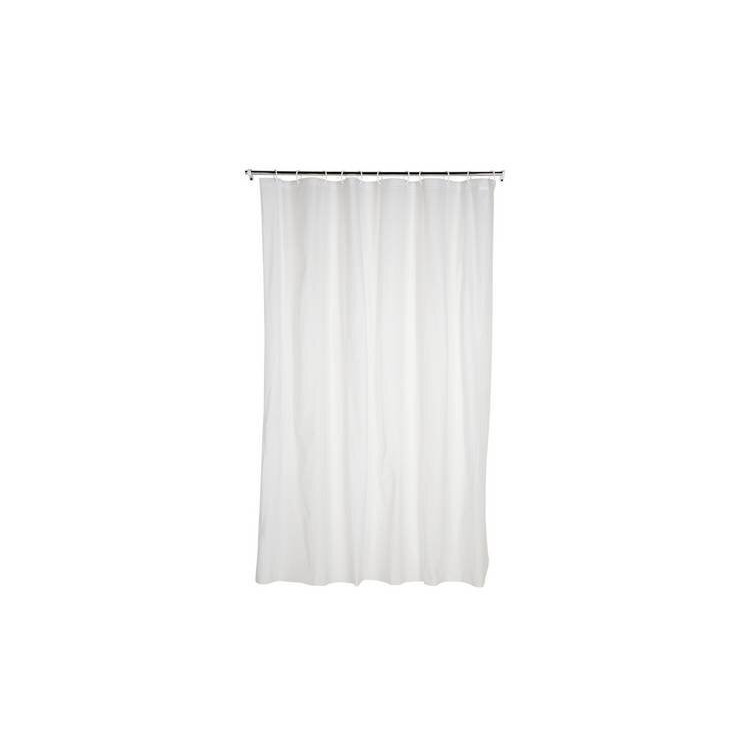 Argos Home Shower Curtain - White - image 1
