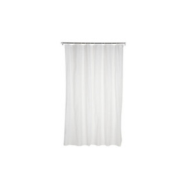 Argos Home Shower Curtain - White - thumbnail 1