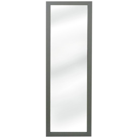 Argos Home Wooden Wall Mirror - Grey