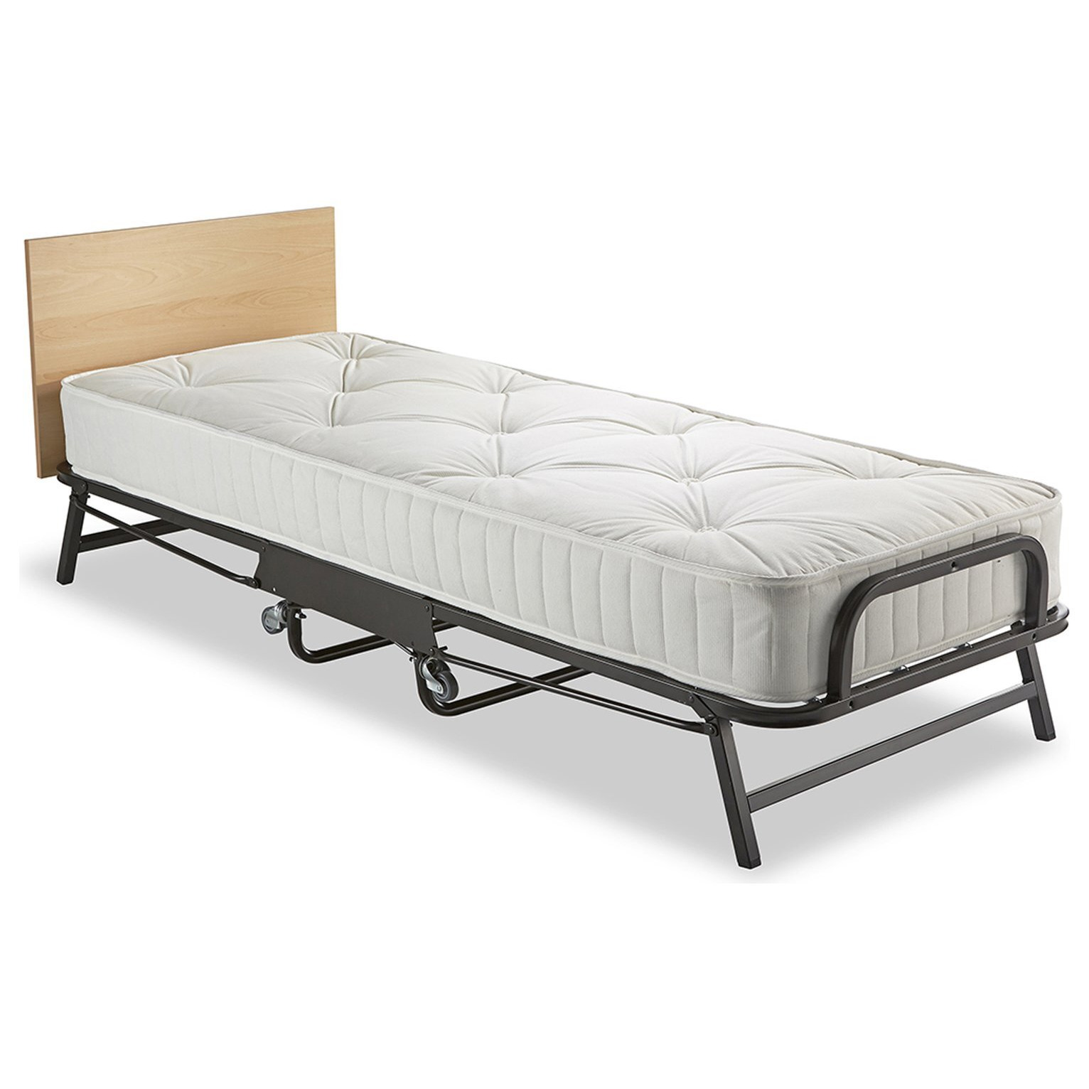 Jay-Be Crown Premier Folding Bed Deep Sprung Mattress-Single - image 1