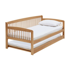 Argos Home Andover Day Bed w/ Trundle & 2 Mattresses - Pine - thumbnail 2
