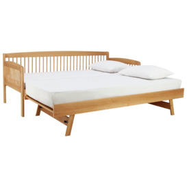 Argos Home Andover Wooden Day Bed with Trundle - Pine - thumbnail 2