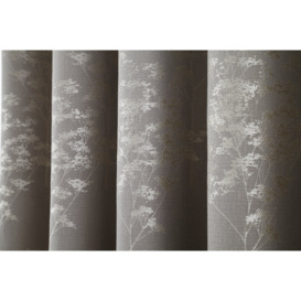 Curtina Elmwood Lined Curtains - 229x229cm - Stone - thumbnail 2