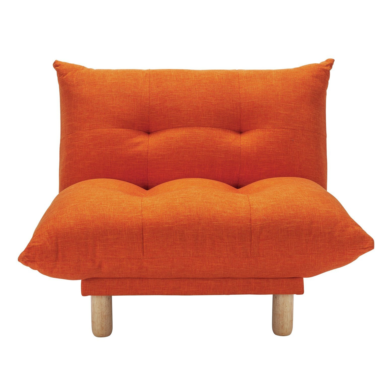 Habitat Kota Fabric Armchair - Orange - image 1