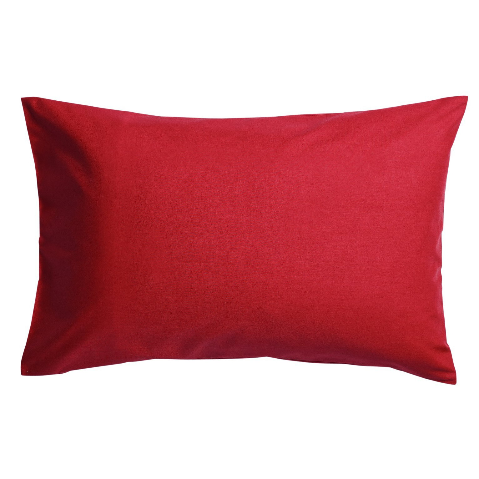Habitat Easycare Polycotton Standard Pillowcase Pair - Red - image 1