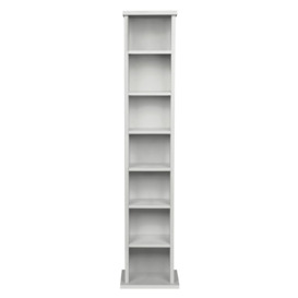 Argos Home Maine CD and DVD Storage unit - White wood effect - thumbnail 1