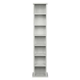 Argos Home Maine CD and DVD Storage unit - White wood effect