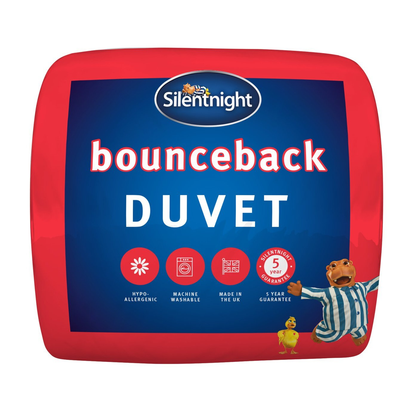 Silentnight Bounceback 13.5 Tog Duvet - Single - image 1