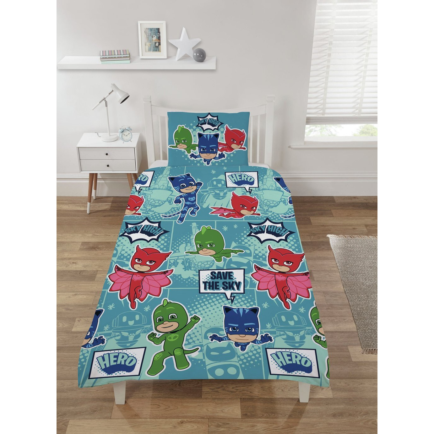 PJ Masks Kids Bedding Set - Single