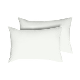 Habitat Anti Microbial Standard Pillowcase Pair - White