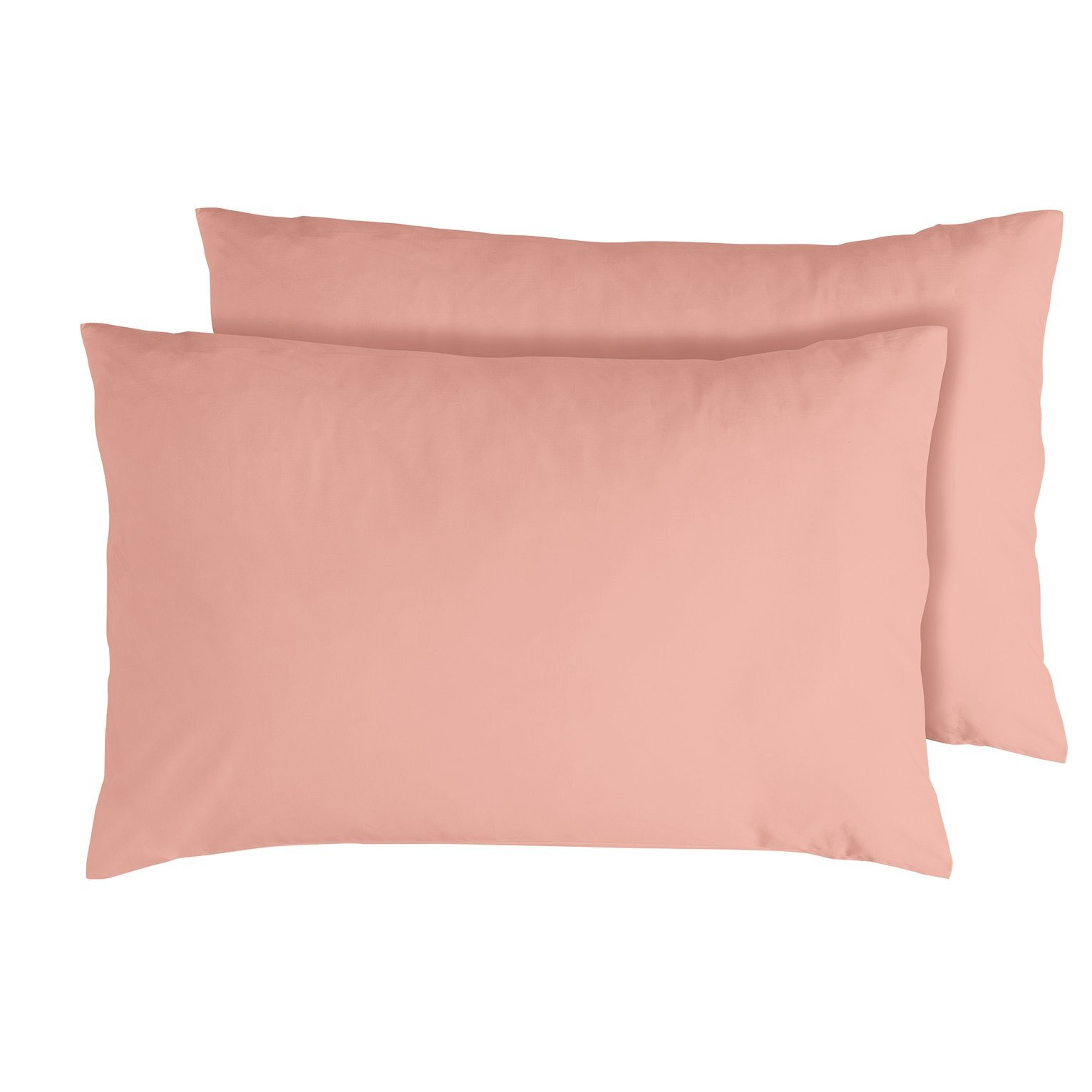 Habitat Egyptian Cotton Standard Pillowcase Pair - Blush - image 1