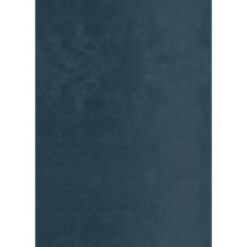 Argos Home Maisie Large Velvet Ottoman - Blue - thumbnail 2