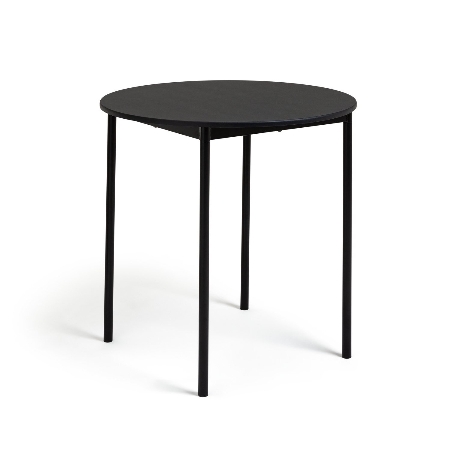 Argos Home Stella Metal 2 Seater Dining Table - Black - image 1