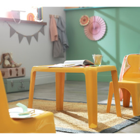 Bica Kids Yellow Plastic Table