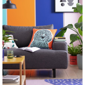 Habitat Dog Print Cushion - Multi  - 43x43cm - thumbnail 2