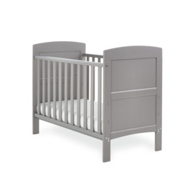 Obaby Grace Mini Baby Cot Bed - Taupe Grey - thumbnail 2