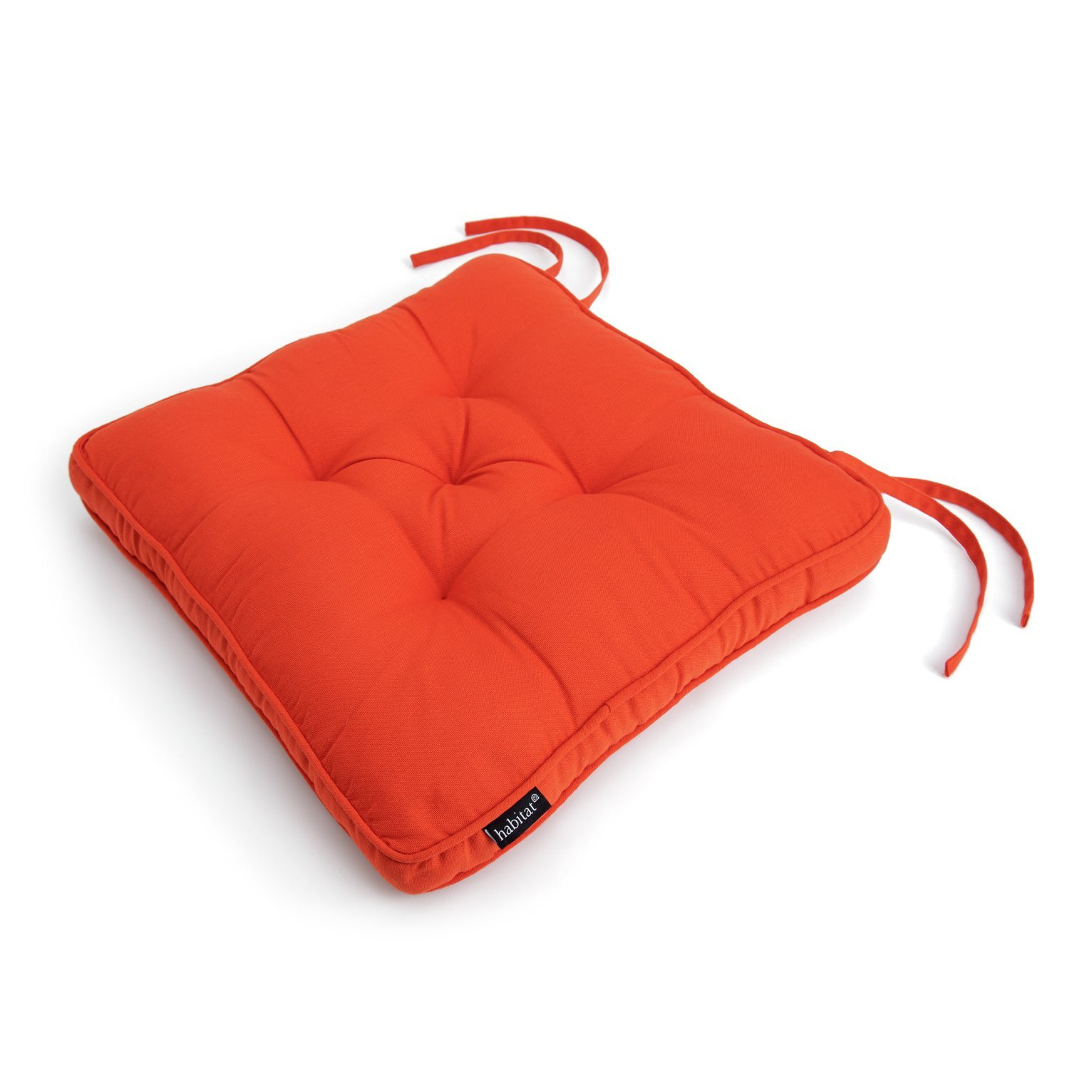 Habitat Festive Pack of 2 Seat Cushion - Red - image 1
