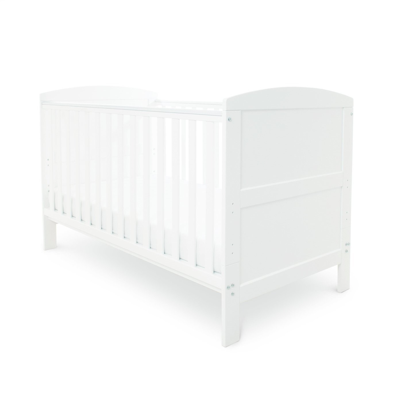 Ickle Bubba Coleby Classic Baby Cot Bed - White - image 1