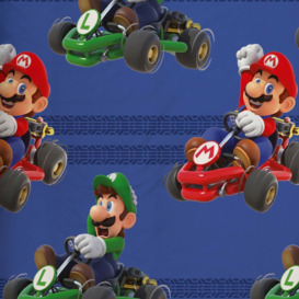 Nintendo Kids Mario Checker Multicolour Bedding Set - Single - thumbnail 2