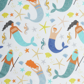 Habitat Kids Mermaid Multicolour Bedding Set - Toddler - thumbnail 2