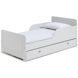 Habitat Brooklyn Toddler Bed With Drawer - White - thumbnail 2