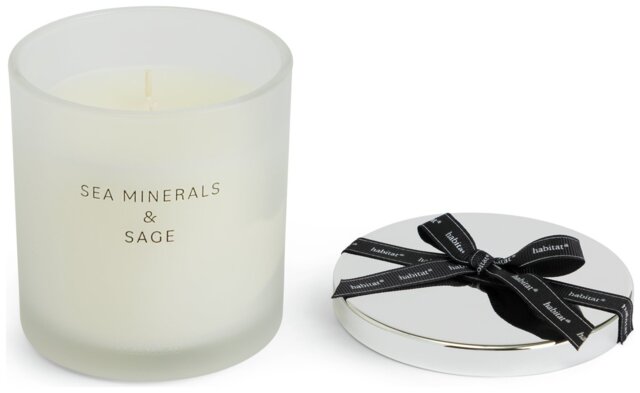 Habitat Candle with Lid - Sea Minerals & Sage - image 1