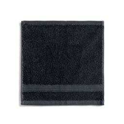 Habitat Egyptian Cotton 2 Piece Face Cloths - Slate Grey - thumbnail 2