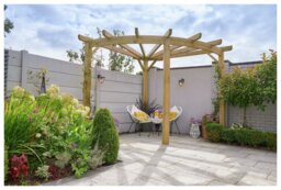 Forest Garden Radial Pergola - thumbnail 1