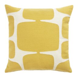 Habitat x Scion Lohko Cushion - Mustard - 43x43cm