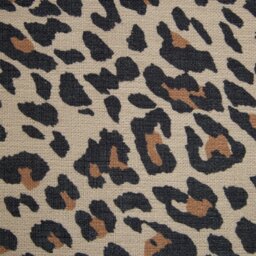 Argos Home Louise Fabric Pouffe - Leopard Print - thumbnail 2