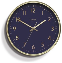 Jones Clocks Studio Analogue Wall Clock - Gold - thumbnail 2