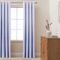 Habitat Blackout Eyelet Curtains - Lilac Purple - 117x137cm