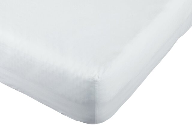 Habitat Cotton 200TC White Extra Deep Fitted Sheet -Kingsize - image 1