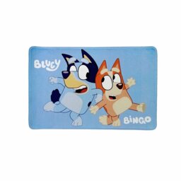 Bluey and Bingo Blue Rug - 65x100cm - thumbnail 2