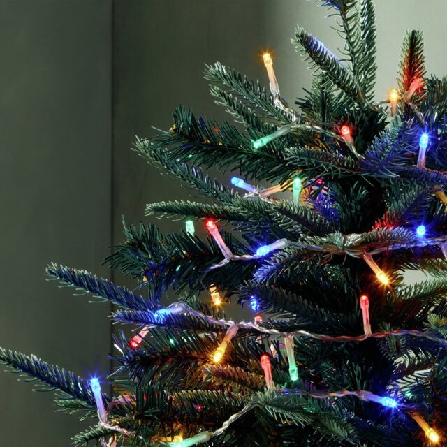 Habitat Multicoloured LED Christmas String Light - image 1