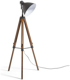 Habitat Industrial Tripod Floor Lamp - thumbnail 2