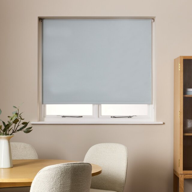 Habitat Blackout Blue Roller Blind - 90cm - image 1