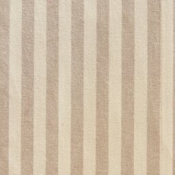 Habitat Yarn Dye Stripe Blackout Eyelet Curtains - Latte - 117x183cm - thumbnail 2