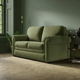 Jay-Be Heritage Fabric 2 Seater Sofa Bed - Cream - thumbnail 2