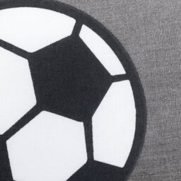 Argos Home Football Grey Kids Bedding Set - Double - thumbnail 2
