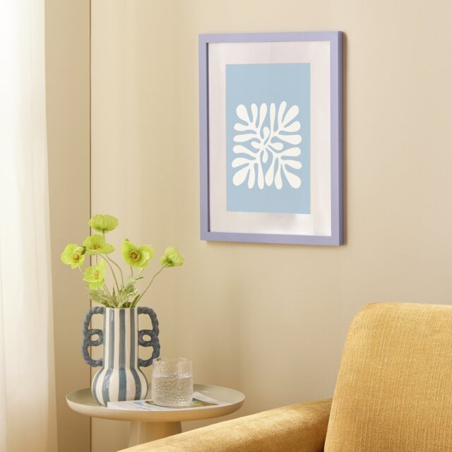 Argos Home Coloured Blue Picture Frame - 20x30cm - image 1