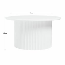 Habitat Luan Slatted Coffee Table - White - thumbnail 2