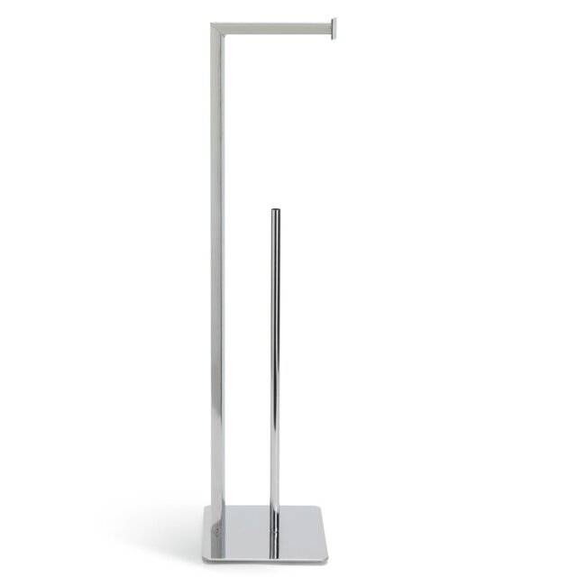 Argos Home Freestanding Toilet Roll Holder - Chrome - image 1