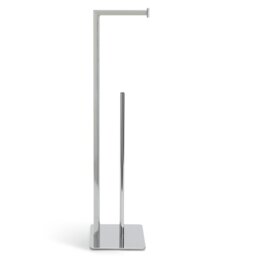 Argos Home Freestanding Toilet Roll Holder - Chrome - thumbnail 1