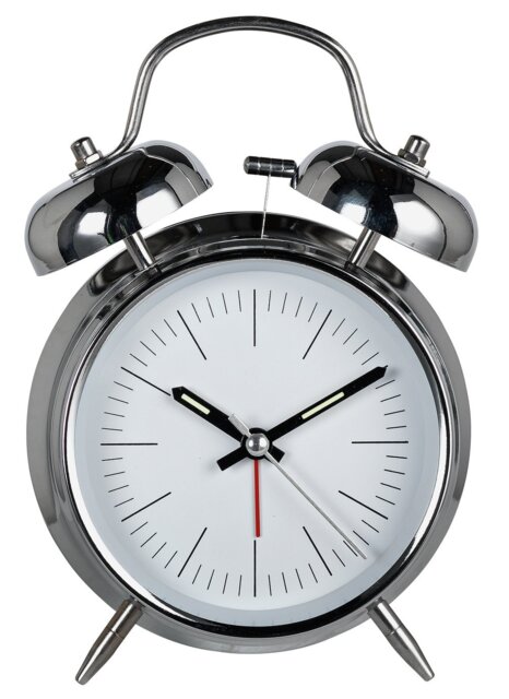 Constant Twin Bell Alarm Clock - Silver - image 1