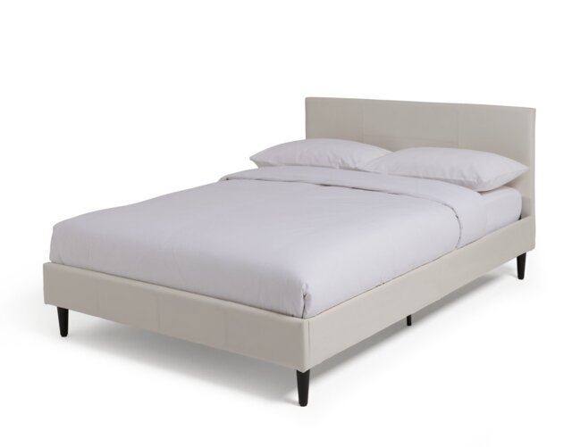 Argos Home Skylar Double Bed Frame - White - image 1