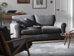 Argos Home Lisbon Fabric 3 Seater Sofa - Stone - thumbnail 2
